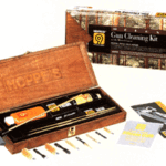 Hoppe's Deluxe Gun Cleaning Kit with Wood Storage Case
