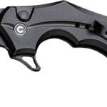 Civivi Knife Incisor Ii 2.02" - Black Aluminum/Black V-Blade
