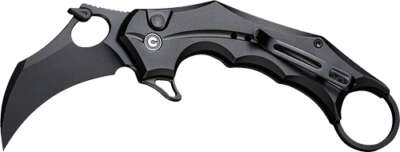 Civivi Knife Incisor Ii 2.02" - Black Aluminum/Black V-Blade