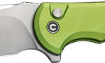 CIVIVI KNIFE PRAXIS 3.75" LIME - GREEN ALUMINUM/SATIN BUTTON LK