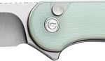 CIVIVI KNIFE ELEMENTUM II 2.96 - " NATURAL G10/SATIN BTTN LOCK