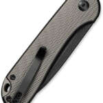 CIVIVI KNIFE ELEMENTUM II 2.9" - DAIMOND PATTERN GRAY/BLACK