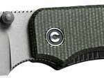 CIVIVI KNIFE BABY BANTER 2.34" - GREEN MICARTA/GRAY STNWSH