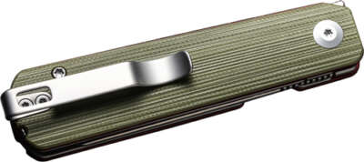 Civivi Knife Sendy 2.83" - Milled Green/Red G-10 Satin