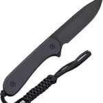 Civivi Knife Elementum 3.98" - Fixed Black G10/Black D2