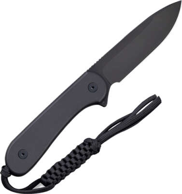 Civivi Knife Elementum 3.98" - Fixed Black G10/Black D2