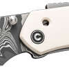 Civivi Knife Vision Fg 3.54" - Ivory G-10/Damascus Blade