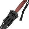 Civivi Knife Perfrico Fixed - 4.49" Bugundy G10/Striped Bld
