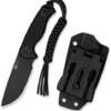 CIVIVI KNIFE TIMBERBARK 3.2" - FIXED BLACK/BLACK G10 STNWASH