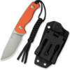 CIVIVI KNIFE TIMBERBARK 3.2" - FIXED ORANGE/SATIN G10 STNWASH