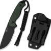CIVIVI KNIFE TIMBERBARK 3.2" - FIXED GREEN MICARTA/BLK STNWSH