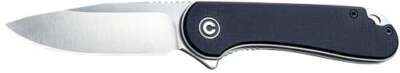 Civivi Knife Elementum 2.96" - Black G10/Satin D2 Liner Lock