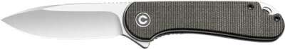 Civivi Knife Elementum 2.96" - Green Micarta/Satin D2 Lnr Lck