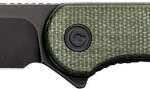 CIVIVI KNIFE ELEMENTUM 2.96" - GREEN MICARTA/BLACK D2 LNRLCK