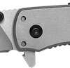 ABKT CATTLEMANS CUTLERY SCYTHE - 2.75" ASSISTED OPENER SS BLD