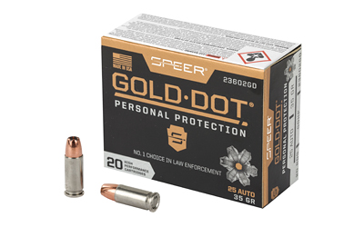 Spr Gold Dot 25 ACP 35gr HP 20/200