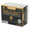 Spr Gold Dot 9mm 115gr HP 20/200