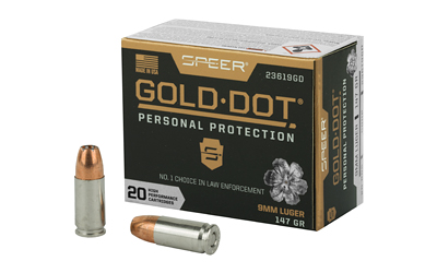 Spr Gold Dot 9mm 147gr HP 20/200