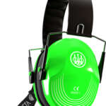 Beretta Safety Pro Earmuff - Green Fluorescent