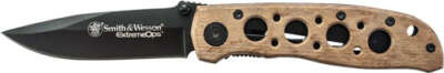 Smith & Wesson S&Amp;W Knife Extreme Ops 3.2" - Blade Black/Desert Camo Handle OEM Part