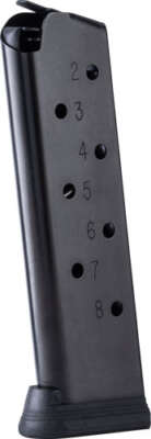 CHECKMATE MAGAZINE 1911   FULL - SIZE 45ACP BLACK 8RD
