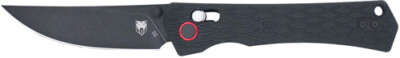 COBRATEC LEGACY BAR LOCK 3.5" - G10 BLACK/BLACK D2 BLADE