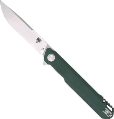 Cobratec Monarch 3.5" Folder - Green D2 Steel W/Clip