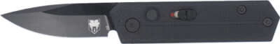 Cobratec Stinger Folder 1.9" - Black/Black D2 Blade Sd Button