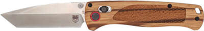 COBRATEC LEGACY BAR LOCK 3" - ZEBRAWOOD/SATIN TANTO D2 BLADE