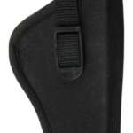 Bulldog Owb Holster W/TB Rh - Pit Bull Nylon Black Revolver