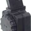 Pro Mag Magazine AR-308 308 - 50rd Drum BLK Polymer
