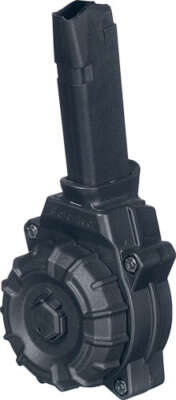 Pro Mag Magazine For Glock 48 - 43X 9mm 30rd Drum Black Poly