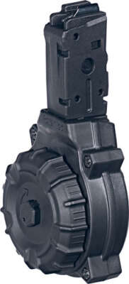Pro Mag Magazine Sig MPX 9mm - 30rd Drum Black Polymer