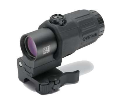 Eo Tech 3X Magnifier BLK Sts Mount