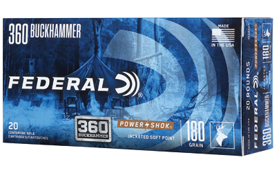 Federal Power-Shok .360 Buckhammer Buckshot 20/200