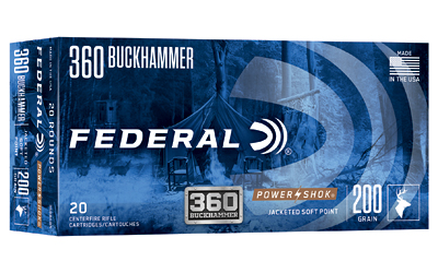 Federal Power-Shok .360 Buckhammer Buckshot 20/200