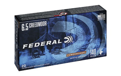 Federal Power-Shok 6.5mm Creedmoor 140 GR 20/200