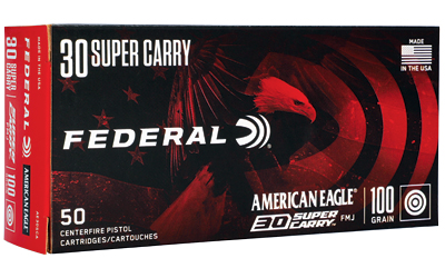 Federal .30 Super Carry 100 GR 50/1000
