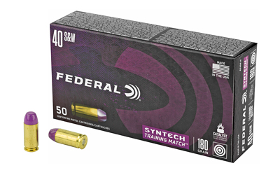 Federal .40 S&W 180 GR 50/500