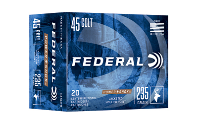 Federal Power-Shok .45 ACP 235 gr 20/200