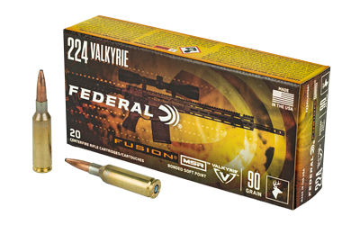 Federal Fusion .224 Valkyrie 90 gr 20/200