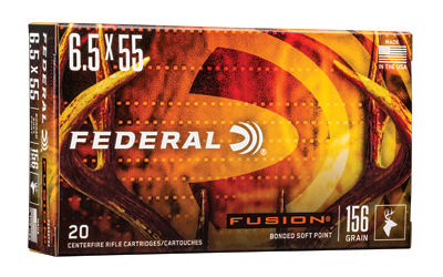 Federal Fusion 6.5X55 Swedish 156Gr 20/200