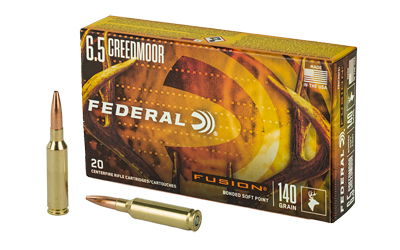 Federal Fusion 6.5mm Creedmoor 140 GR 20/200