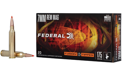 Federal Fusion 7mm Remington Magnum 175 GR 20/200
