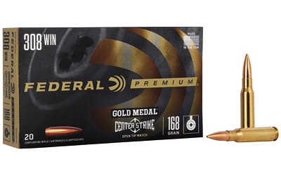 Federal .308 / 7.62 NATO 168 GR 20/200