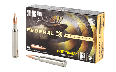 Federal Premium .30-06 Springfield 168 GR 20/200