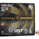 Federal Premium .357 Sig 125 GR 20/200