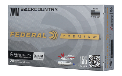 Federal 7MM Backcountry 155 GR 20/200