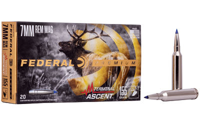 Federal Premium 7 mm Remington Magnum 155 GR 20/200