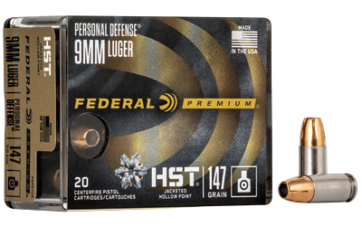 Federal Premium 9mm 147 GR 20/200